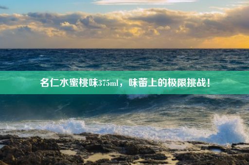 名仁水蜜桃味375ml，味蕾上的极限挑战！