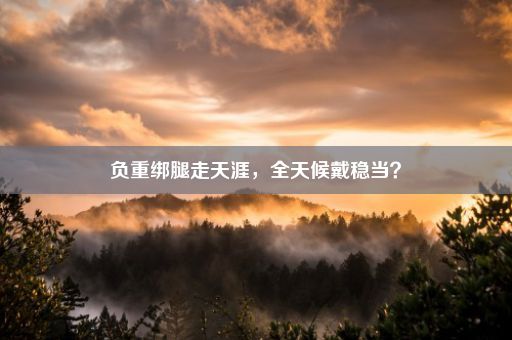 负重绑腿走天涯，全天候戴稳当？