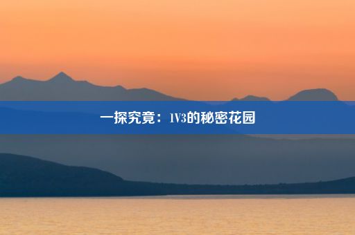 一探究竟：1V3的秘密花园