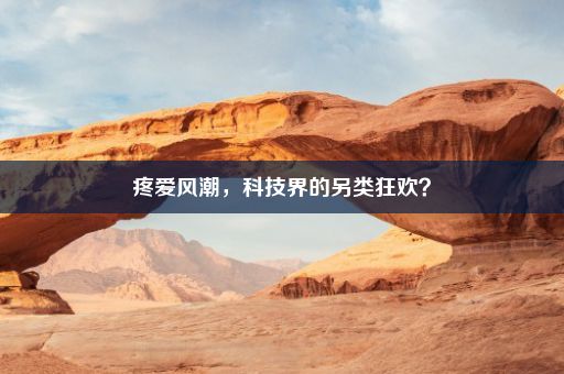 疼爱风潮，科技界的另类狂欢？