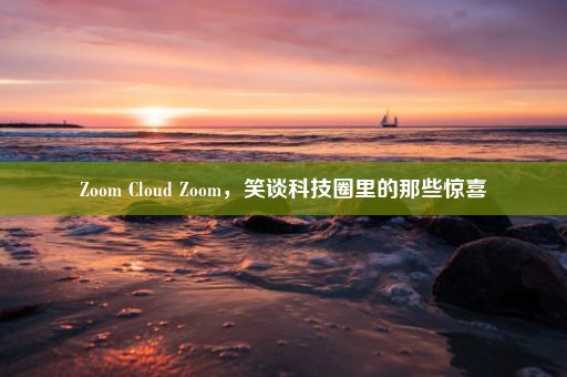 Zoom Cloud Zoom,笑谈科技圈里的那些惊喜