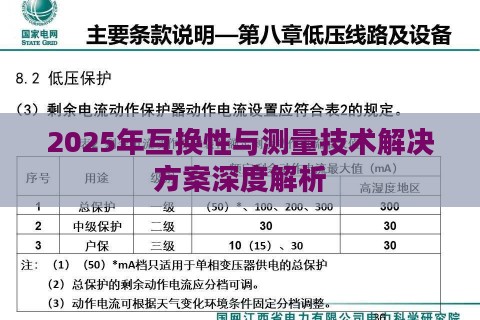 2025年互换性与测量技术解决方案深度解析