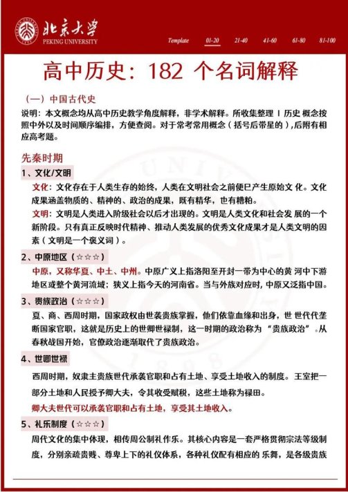 新2025历史专有名词解释大全真香了？这份避坑指南让小白秒变老炮