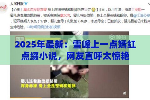 2025年最新：雪峰上一点嫣红点缀小说，网友直呼太惊艳