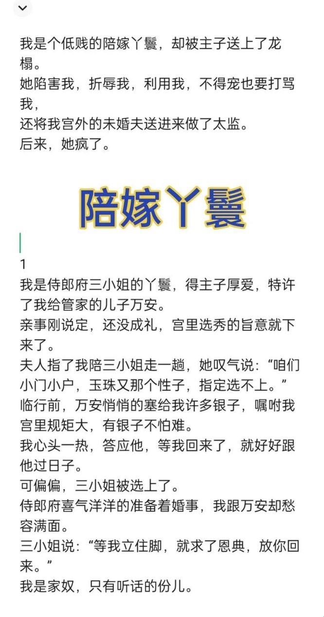 当丫鬟不再是丫鬟：主人临幸小说的讽刺崛起