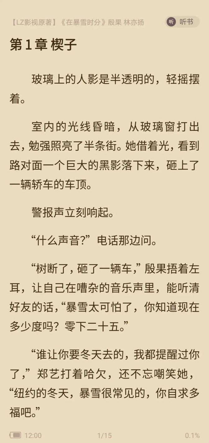 在暴雪时分高能在第几章：一场关于文学与科技的奇妙碰撞