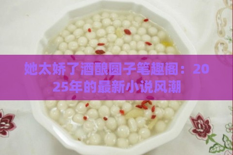 她太娇了酒酿圆子笔趣阁：2025年的最新小说风潮