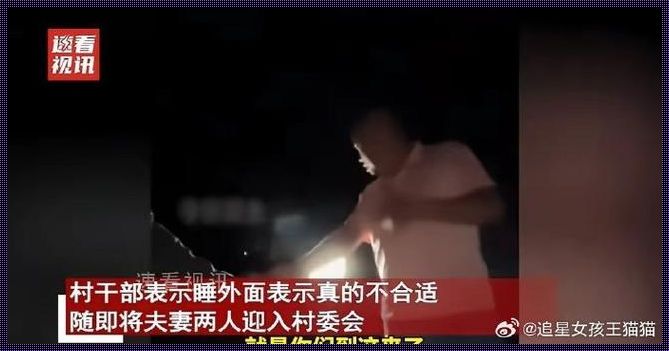 “车内一夜,夫妻遭遇村委会‘温柔’招待,网友:这操作666!”