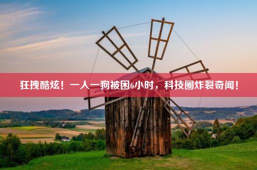 狂拽酷炫!一人一狗被困6小时,科技圈炸裂奇闻!
