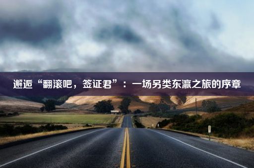 邂逅“翻滚吧,签证君”:一场另类东瀛之旅的序章