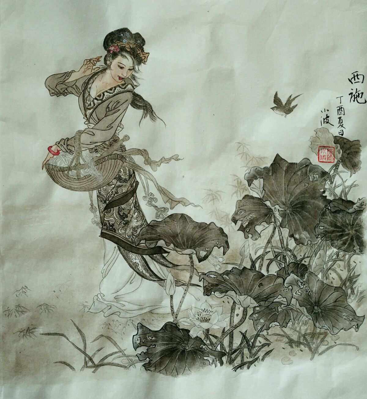 老农民马仁礼的仕女画情结:潮流背后的故事