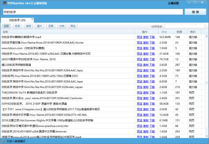 P2P万能搜索：神奇得让人想大喊“妈妈我要！”